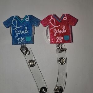 2pc Nurse Pull String Clips -Scrub Life